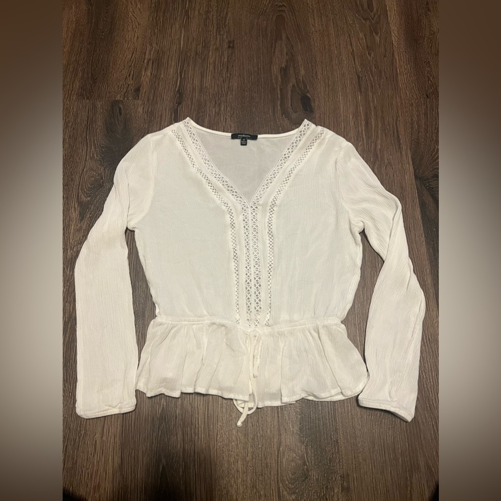 Ambiance white blouse